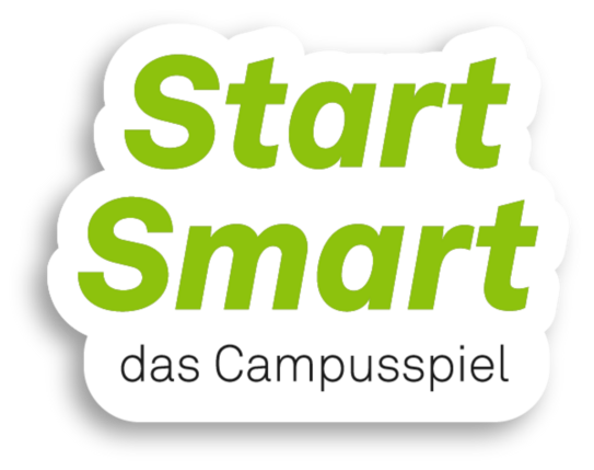 Logo of the game "StartSmart"