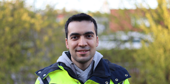 Porträt von Sina Mansouri