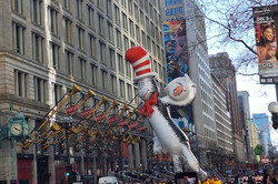 Thanksgiving Parada Hier sieht man die Thanksgiving Parade in Chicago.