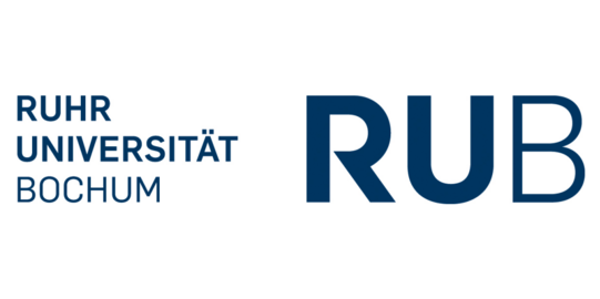 Hier sieht man das Logo der RUB.