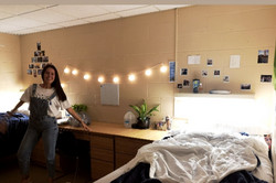 Das Zimmer im Studentenwohnheim