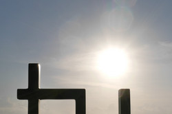 TU Logo mit Sonnenuntergang