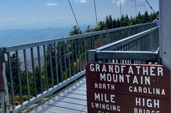 Aussicht vom Grandfather Mountain