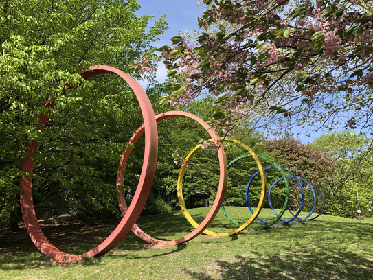 View of the spectral rings on North Campus