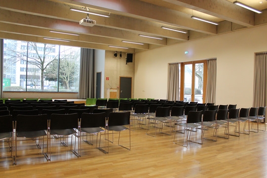 view into the hall of IBZ