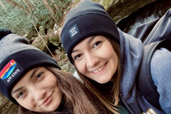 Der zweite Hike war zu den teils gefrorenen Otter Falls zusammen mit meinem Roommate Edyta. Die Natur rund um Boone ist echt schön und eignet sich super, um nach einem stressigen Uni-Tag abzuschalten.