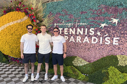 Greetings from tennis paradise in Indiana Wells!