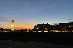 Campus Ein Sonnenuntergang