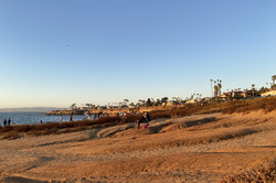 Sunset Cliffs in San Diego Wüstenähnliche Klippen am Meer