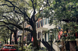 Altes amerikanisches Haus 