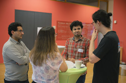Midterm Meeting Tandem2Job 2024 Four mentees in conversation