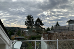 Ausblick vom Balkon