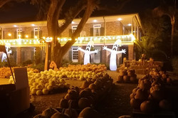 Halloween Decoration 2 Zusehen ist das Mortuary Haunted House