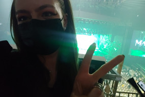 Selfie von Ina-Marie auf dem Konzert