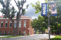 Last sunny days at NAU Campus Der NAU Campus