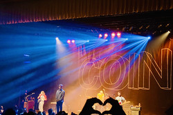 Die amerikanische Pop-Rock Band COIN war für ein Konzert an der App State.