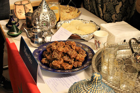 Marokkanische Speisen beim beim Internationalen KulturCafé (IKC)