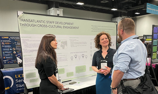 Poster Präsentation bei der NAFSA-Konferenz