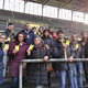 International doctoral students on the grandstand in Signal-Iduna-Stadion