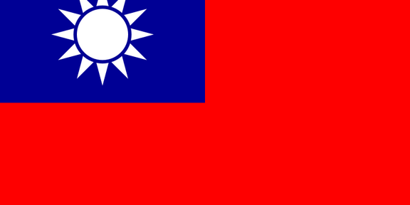 Flagge von Taiwan