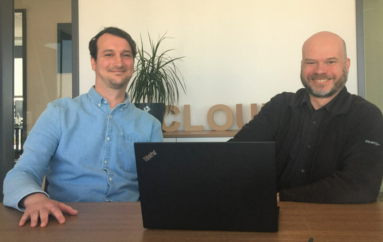 IKM_Erfahrungsbericht 2021 Two employees of Storm Reply GmbH