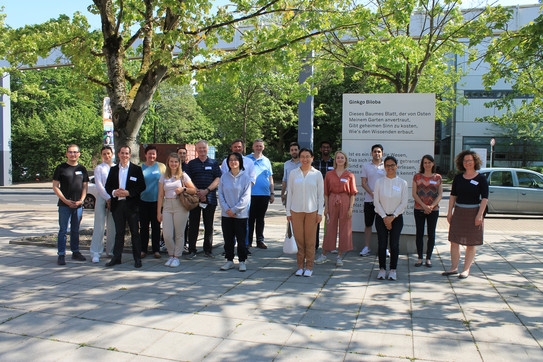 Tandem2JobNetworkEvent2022 Group picture of the participants of the mentoring program Tandem2Job