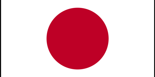 Flagge von Japan