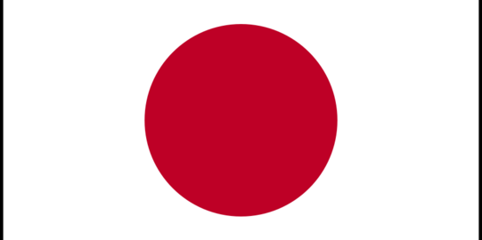 Flagge von Japan