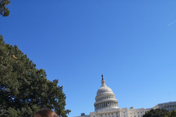 Pauline vor dem Capitol in Washington, D.C.