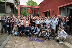 Group photo in front of the IBZ