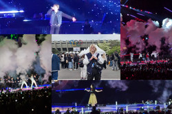 Collage von Bildern rund um das Seoul Festa Konzert