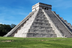 Foto einer Maya Pyramide
