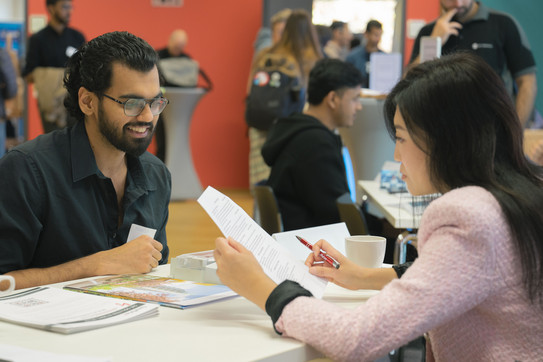 Consultation situation at the International Career Fair 2024