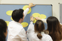 Brainstorming beim Tandem2Job 2023 Midterm Meeting