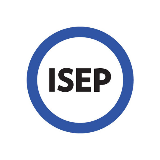 ISEP Logo in Blau