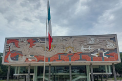 Mural Foto von einem Gebäude